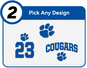 GODBY HIGH SCHOOL COUGARS Customize It Banner - Step 2 Banner