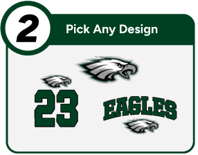 JAMESTOWN HIGH SCHOOL EAGLES Customize It Banner - Step 2 Banner