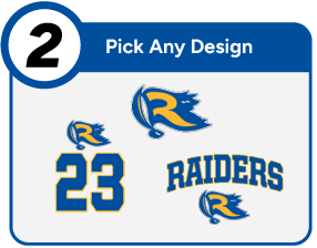 JAMES S RICKARDS HIGH SCHOOL RAIDERS Customize It Banner - Step 2 Banner