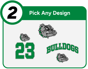 VIRGIN VALLEY HIGH SCHOOL BULLDOGS Customize It Banner - Step 2 Banner
