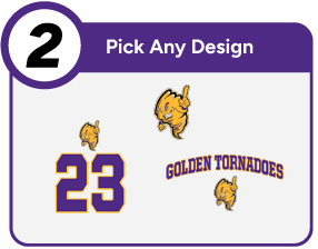 BALL HIGH SCHOOL GOLDEN TORNADOES Customize It Banner - Step 2 Banner