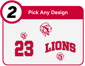 LEESBURG-FAIRFIELD HIGH SCHOOL LIONS Customize It Banner - Step 2 Banner