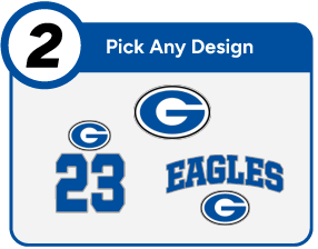 GEORGETOWN HIGH SCHOOL EAGLES Customize It Banner - Step 2 Banner