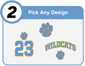 BATH HIGH SCHOOL WILDCATS Customize It Banner - Step 2 Banner