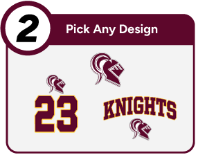 IRONDALE SENIOR HIGH SCHOOL KNIGHTS Customize It Banner - Step 2 Banner