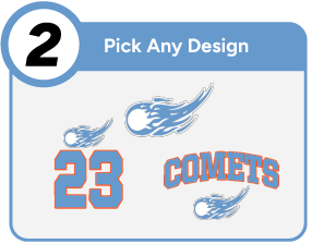 ALBANY HIGH SCHOOL COMETS Customize It Banner - Step 2 Banner