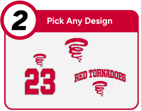 MT CARMEL AREA HIGH SCHOOL RED TORNADOES Customize It Banner - Step 2 Banner