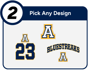 ARCHBOLD HIGH SCHOOL BLUESTREAKS Customize It Banner - Step 2 Banner