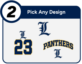 LOCKLAND HIGH SCHOOL PANTHERS Customize It Banner - Step 2 Banner