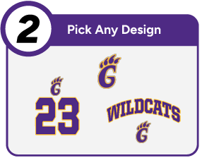 GODLEY HIGH SCHOOL WILDCATS Customize It Banner - Step 2 Banner