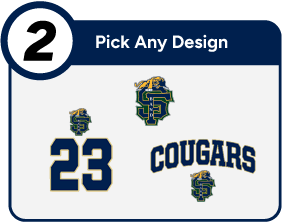 SUMNER-FREDERICKSBURG HIGH SCH COUGARS Customize It Banner - Step 2 Banner