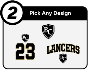 BULLOCK CREEK HIGH SCHOOL LANCERS Customize It Banner - Step 2 Banner