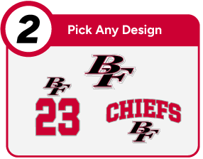 BIG FOOT HIGH SCHOOL CHIEFS Customize It Banner - Step 2 Banner
