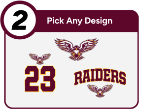 JAMES I O' NEILL HIGH SCHOOL RAIDERS Customize It Banner - Step 2 Banner