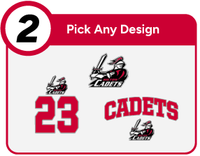 HILTON CADETS together we win Customize It Banner - Step 2 Banner