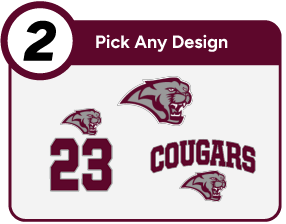 CENTRAL NOBLE HIGH SCHOOL COUGARS Customize It Banner - Step 2 Banner
