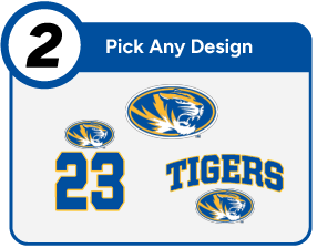 TRANQUILLITY HIGH SCHOOL TIGERS Customize It Banner - Step 2 Banner