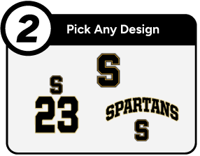 SALMEN HIGH SCHOOL Spartans Online Store Customize It Banner - Step 2 Banner