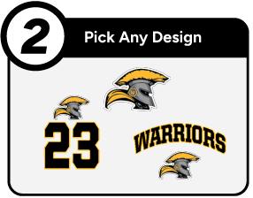 WAUPUN HIGH SCHOOL WARRIORS Customize It Banner - Step 2 Banner