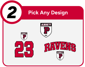PORTSMOUTH ABBEY SCHOOL RAVENS Customize It Banner - Step 2 Banner