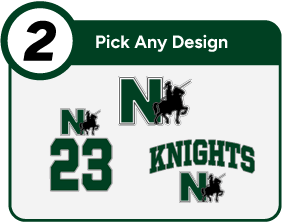 NORDONIA HIGH SCHOOL KNIGHTS Customize It Banner - Step 2 Banner