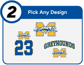 MANCHESTER HIGH SCHOOL GREYHOUNDS Customize It Banner - Step 2 Banner