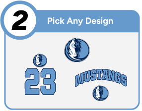 MEADOWCREEK HIGH SCHOOL MUSTANGS Customize It Banner - Step 2 Banner