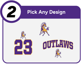 WELEETKA HIGH SCHOOL OUTLAWS Customize It Banner - Step 2 Banner