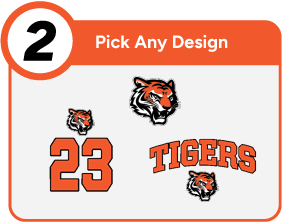 MARIETTA HIGH SCHOOL TIGERS Customize It Banner - Step 2 Banner