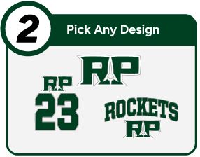 REETHS-PUFFER HIGH SCHOOL ROCKETS Customize It Banner - Step 2 Banner
