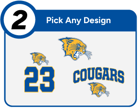 CRENSHAW HIGH SCHOOL COUGARS Customize It Banner - Step 2 Banner