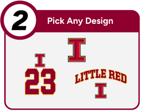 ITHACA HIGH SCHOOL LITTLE RED Customize It Banner - Step 2 Banner