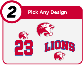 VINTON HIGH SCHOOL LIONS Customize It Banner - Step 2 Banner