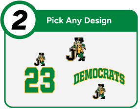 JEFFERSON HIGH SCHOOL DEMOCRATS Customize It Banner - Step 2 Banner
