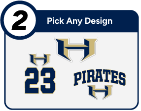 HIDALGO EARLY COLLEGE HIGH SCHOOL PIRATES Customize It Banner - Step 2 Banner