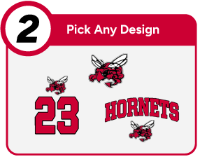 HILLDALE HIGH SCHOOL HORNETS Customize It Banner - Step 2 Banner