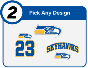 JOHNSBURG HIGH SCHOOL SKYHAWKS Customize It Banner - Step 2 Banner