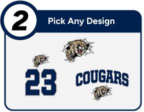 DIRIGO HIGH SCHOOL COUGARS Customize It Banner - Step 2 Banner