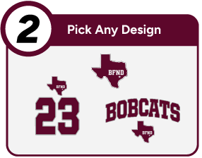 CY-FAIR HIGH SCHOOL BOBCATS Customize It Banner - Step 2 Banner