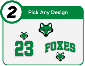 HAMILTON COUNTY HIGH SCHOOL FOXES Customize It Banner - Step 2 Banner