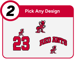 PROGRESO HIGH SCHOOL RED ANTS Customize It Banner - Step 2 Banner