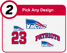 MASSAC COUNTY HIGH SCHOOL PATRIOTS Customize It Banner - Step 2 Banner