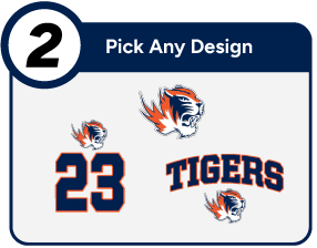 GERMANTOWN FRIENDS SCHOOL TIGERS Customize It Banner - Step 2 Banner