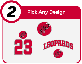 LAURENS CENTRAL SCHOOL LEOPARDS Customize It Banner - Step 2 Banner