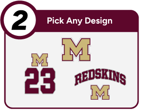 MORRIS HIGH SCHOOL REDSKINS Customize It Banner - Step 2 Banner