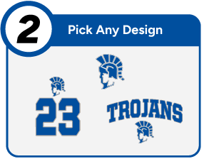 PLAINWELL HIGH SCHOOL TROJANS Customize It Banner - Step 2 Banner