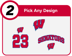 WEST WASHINGTON HIGH SCHOOL SENATORS Customize It Banner - Step 2 Banner