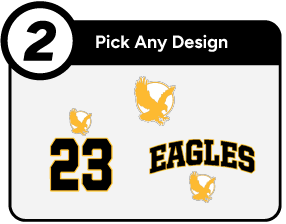 ELLWOOD CHRISTIAN ACADEMY EAGLES Customize It Banner - Step 2 Banner