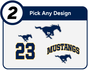 SUCCESS UNLIMITED MUSTANGS Customize It Banner - Step 2 Banner