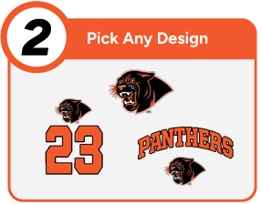 NEW LEXINGTON HIGH SCHOOL PANTHERS Customize It Banner - Step 2 Banner